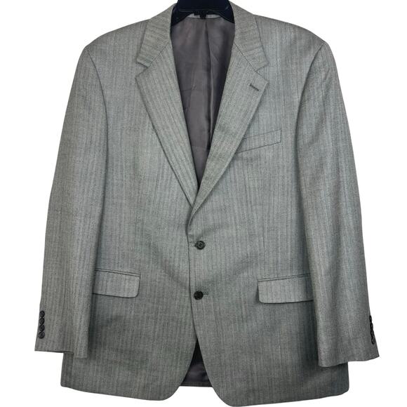 Lauren by Ralph Lauren Other - Lauren Ralph Lauren blazer dress jacket mens 46L gray Silk/wool Blend. 46 Long